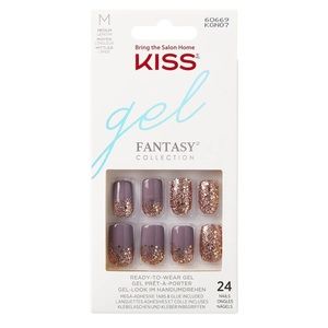Kiss Gel Fantasy Nails Rush Hour Medium Square Length